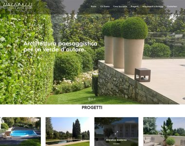 Giacomelli Giardini – Web Site
