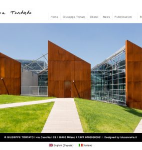 Giuseppe Tortato Architetto – Web Site