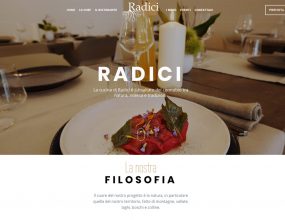 Radici Restaurant- Web Site