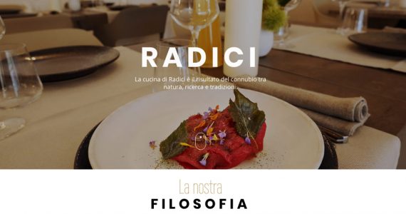 Radici Restaurant- Web Site